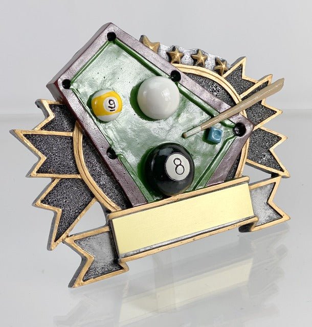 Billiards Resin Trophy - Schoppy's Since 1921