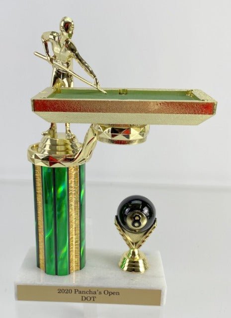 Billiards Trophy with Table-Trophies-Schoppy's Since 1921