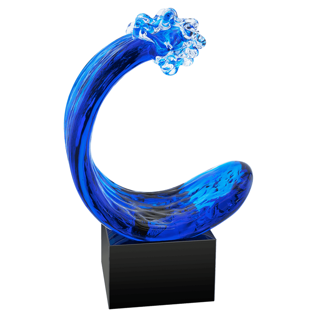 Blue Wave Art Glass - Schoppy's Since 1921