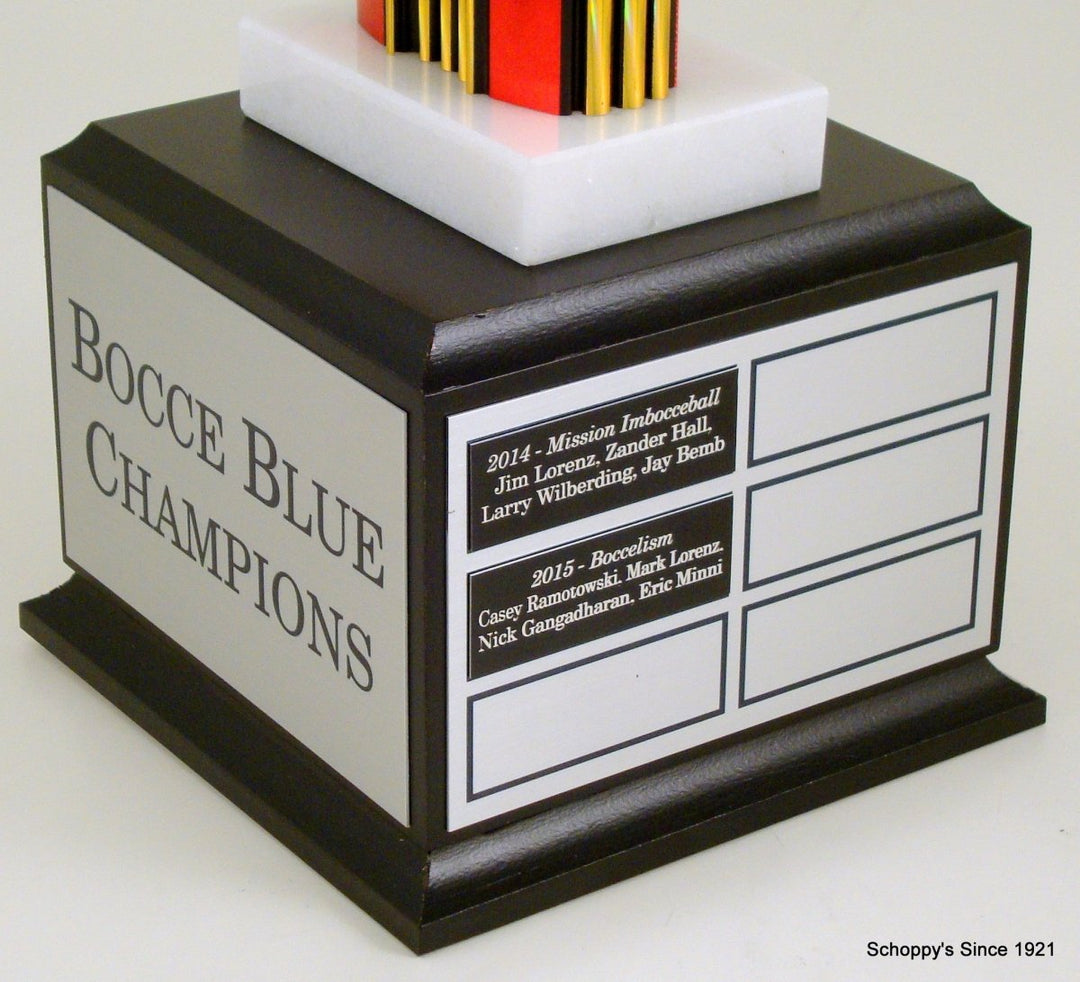 Bocce Ball Perpetual Trophy - Schoppy's Since 1921