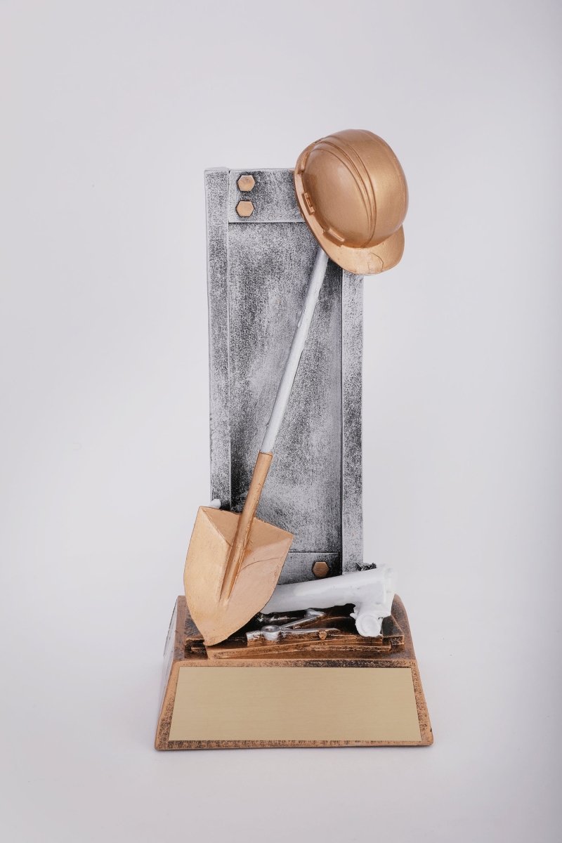 Breaking Ground Construction Resin Trophy - Schoppy's Since 1921