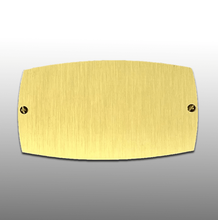 Bronze Stone - Replacement Brass Plate - Schoppy&