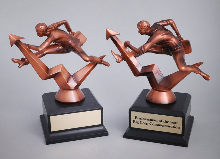 Business Hurdler Figure Trophy - Schoppy's Since 1921