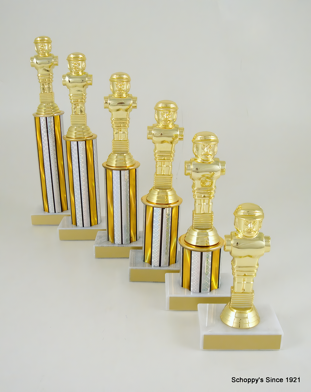 Foosball Column Trophy