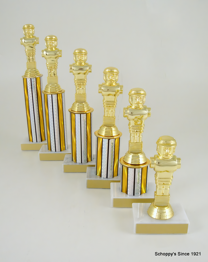 Foosball Column Trophy