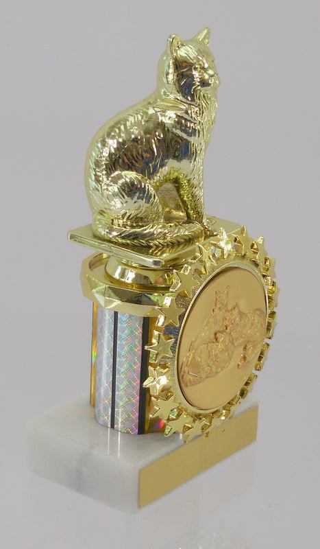 Cat Starred Logo Holder Trophy - Schoppy's Since 1921