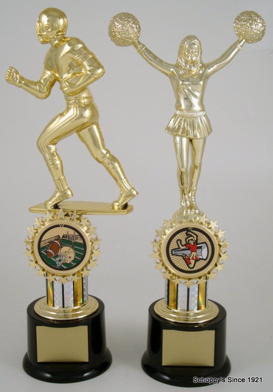 Cheerleading Jumbo Logo Trophy-Trophy-Schoppy's Since 1921