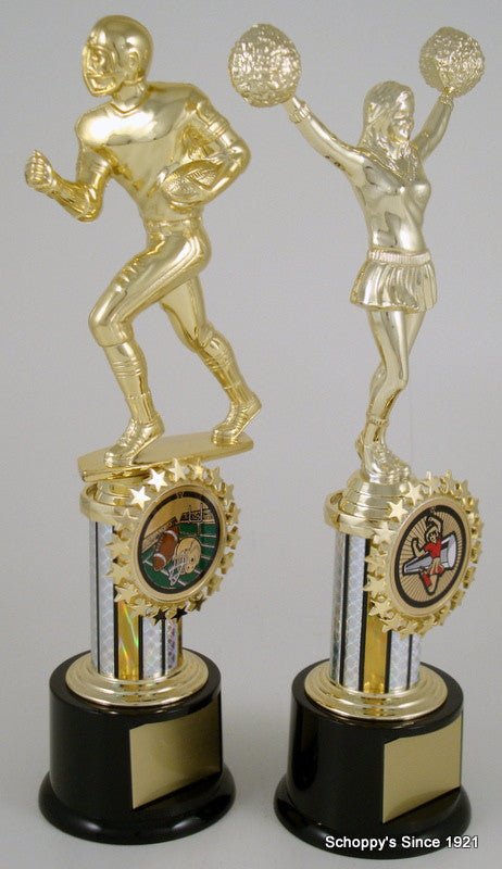 Cheerleading Jumbo Logo Trophy-Trophy-Schoppy's Since 1921