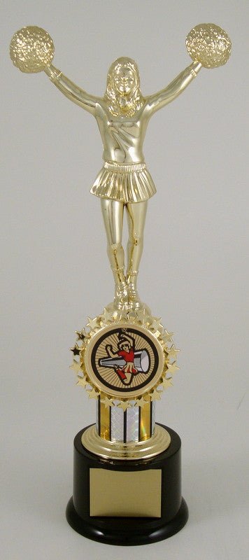 Cheerleading Jumbo Logo Trophy - Schoppy's Since 1921