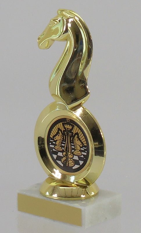 Chess Logo Insert Figure Trophy - Schoppy's Since 1921