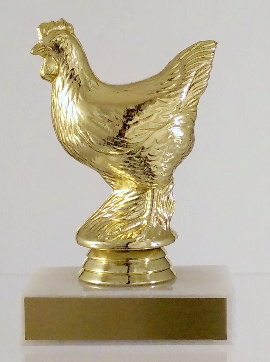 Chicken Figure Trophy - Schoppy&