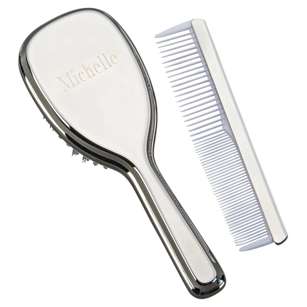 Child's Comb and Brush Set w/ Handle - Schoppy's Since 1921