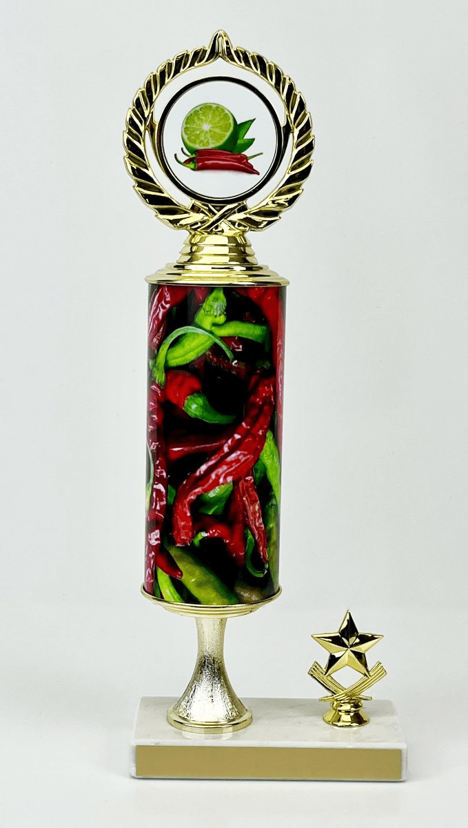 Chili Pepper Logo Grandmaster Trophy - Schoppy's Since 1921