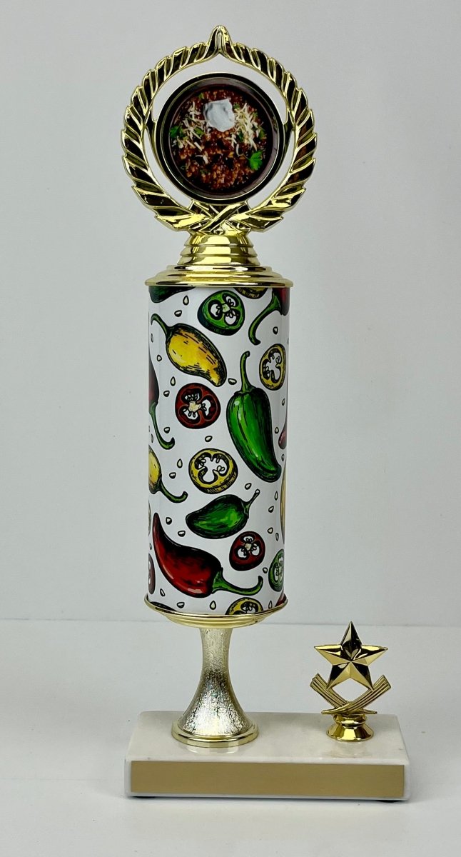 Chili Pepper Logo Grandmaster Trophy - Schoppy's Since 1921