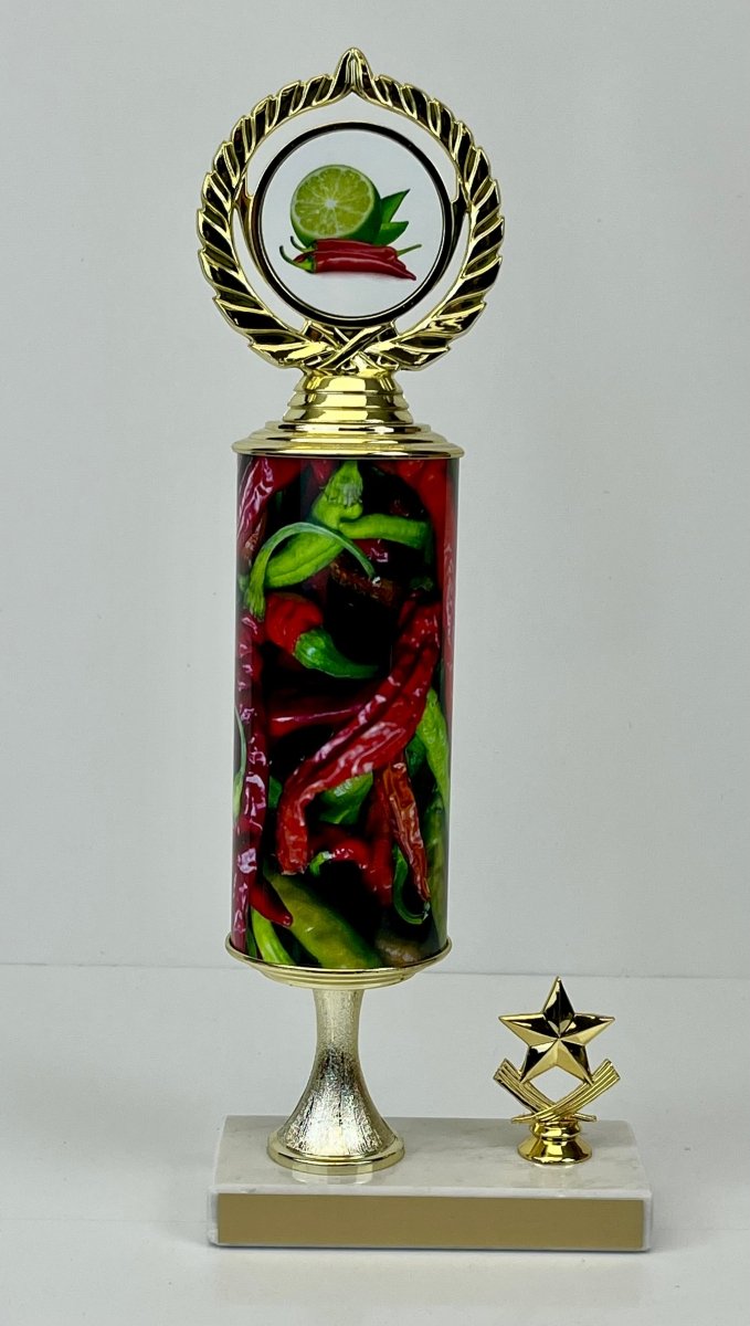 Chili Pepper Logo Grandmaster Trophy - Schoppy's Since 1921