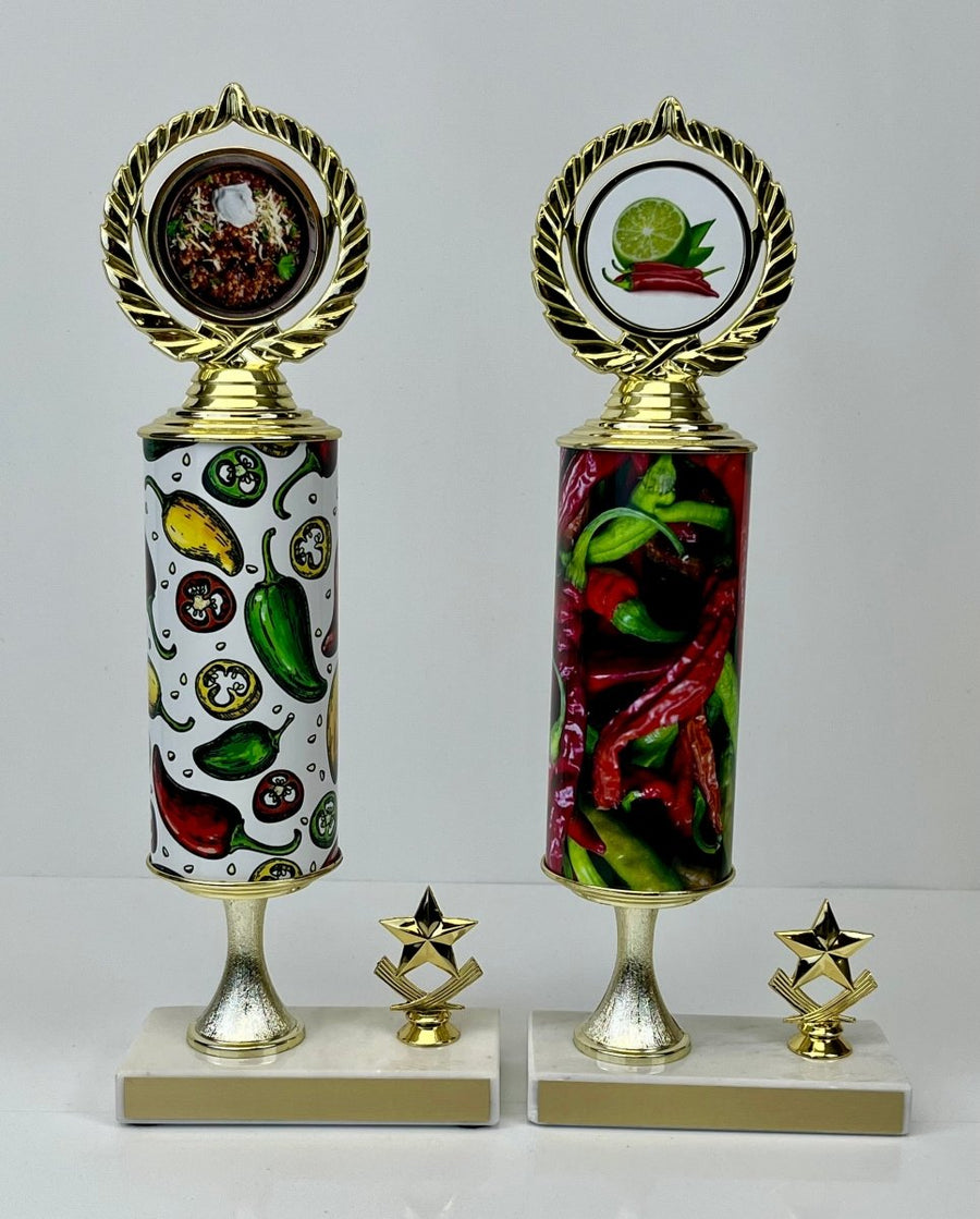 Chili Pepper Logo Grandmaster Trophy - Schoppy's Since 1921
