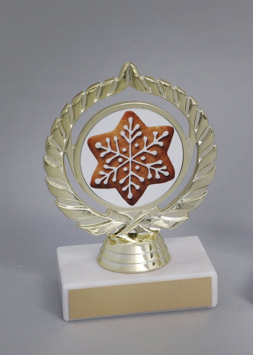 Christmas Cookie Logo Trophy - Schoppy's Since 1921