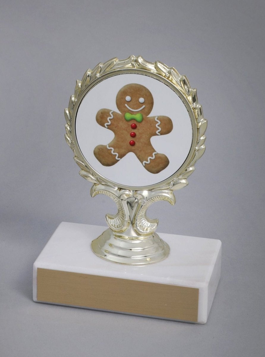 Christmas Cookie Logo Trophy - Schoppy's Since 1921