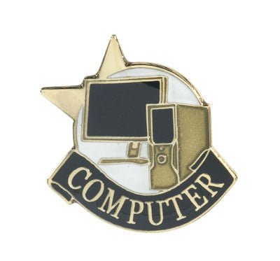 Computer Achievement Lapel Pins - Schoppy's Since 1921