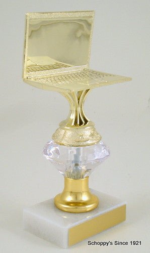 Computer Trophy on Diamond Riser - Schoppy's Since 1921