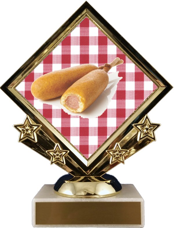 Corn Dogs Diamond Star Trophy - Schoppy's Since 1921