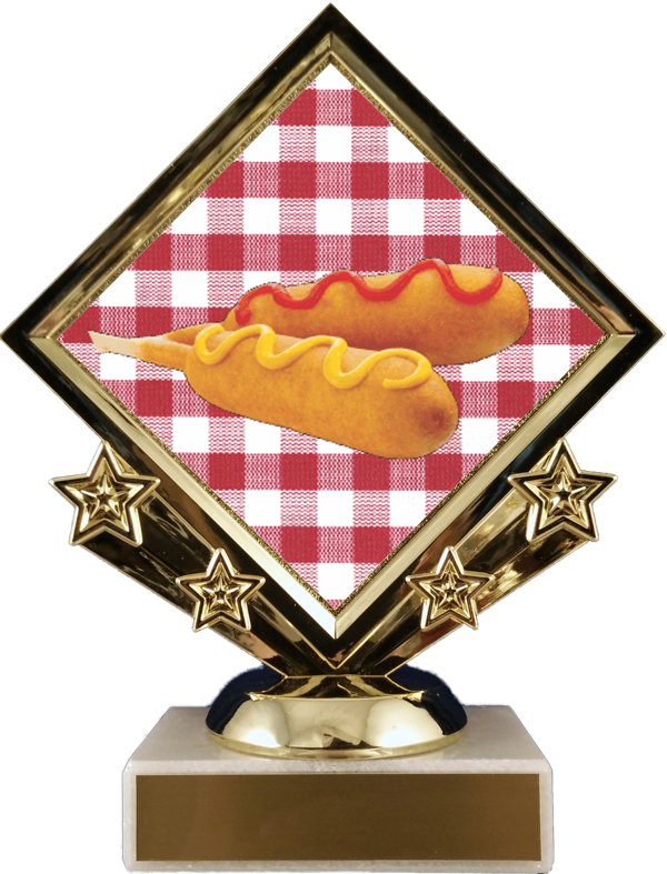 Corn Dogs Diamond Star Trophy - Schoppy's Since 1921