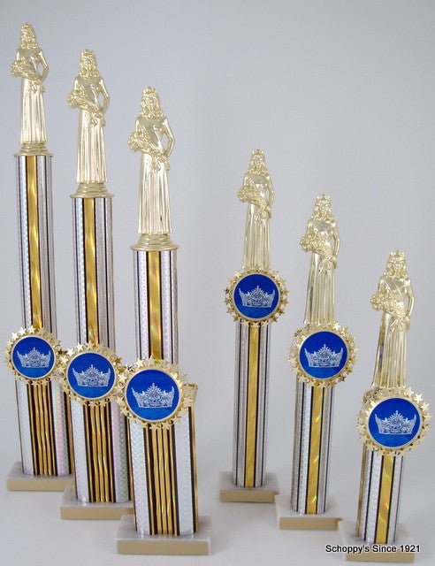 Crown Logo Trophy Set - Schoppy's Since 1921