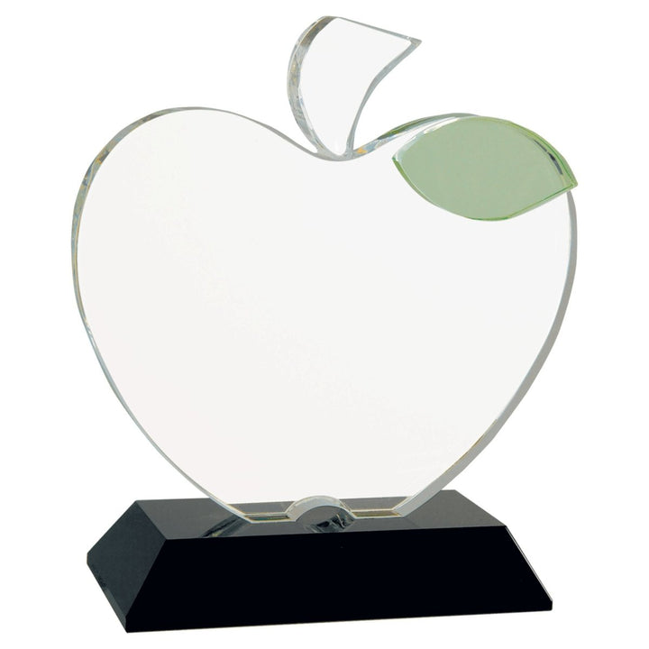 Crystal Apple on Black Base - Schoppy's Since 1921