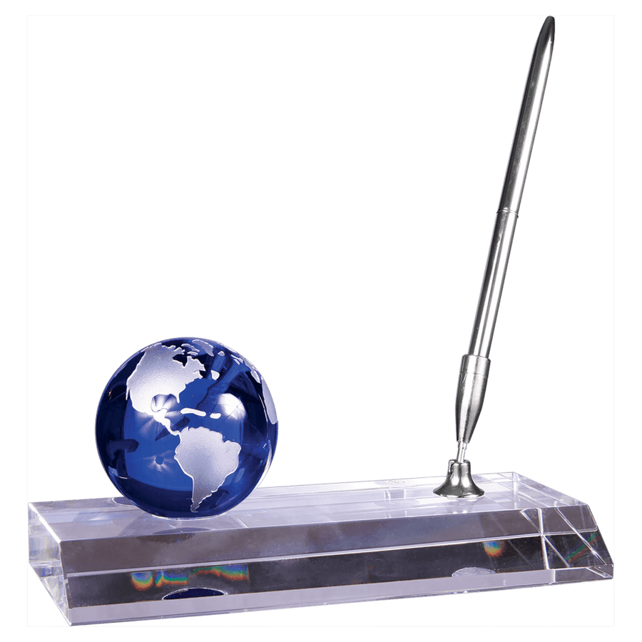 Crystal Globe Pen Set - Schoppy's Since 1921