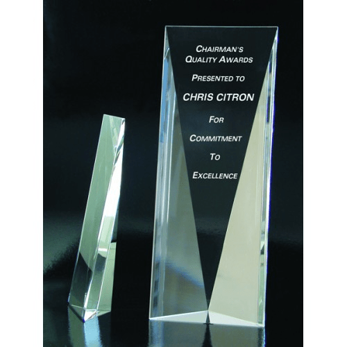 Crystal Panel Award - Schoppy's Since 1921