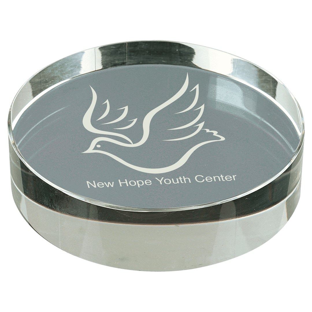 Crystal Paperweight - Schoppy&