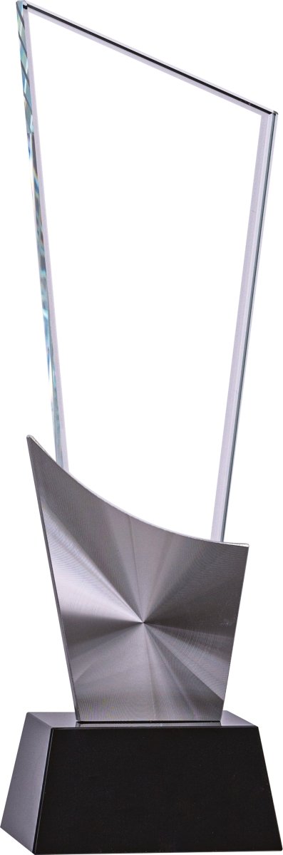 Crystal Peak Silver Metal Base Award - Schoppy&
