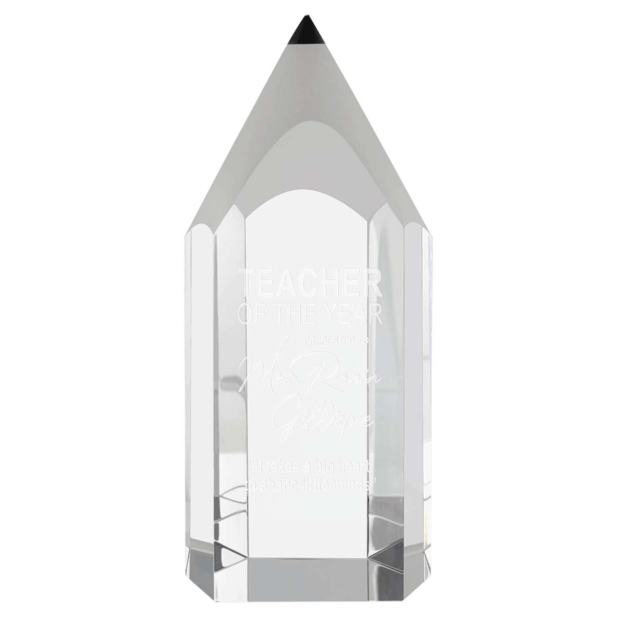 Crystal Pencil Award - Schoppy's Since 1921