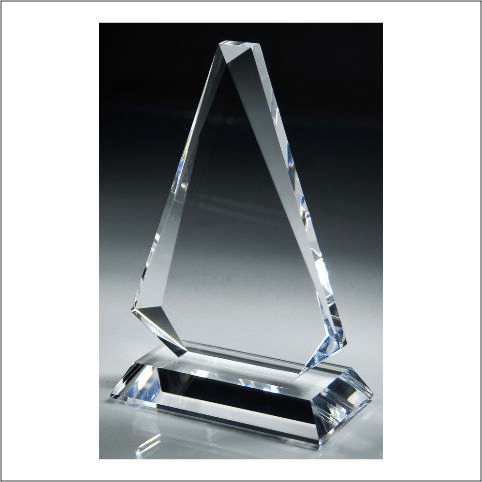 Crystal Triangle on Crystal Base - Schoppy's Since 1921