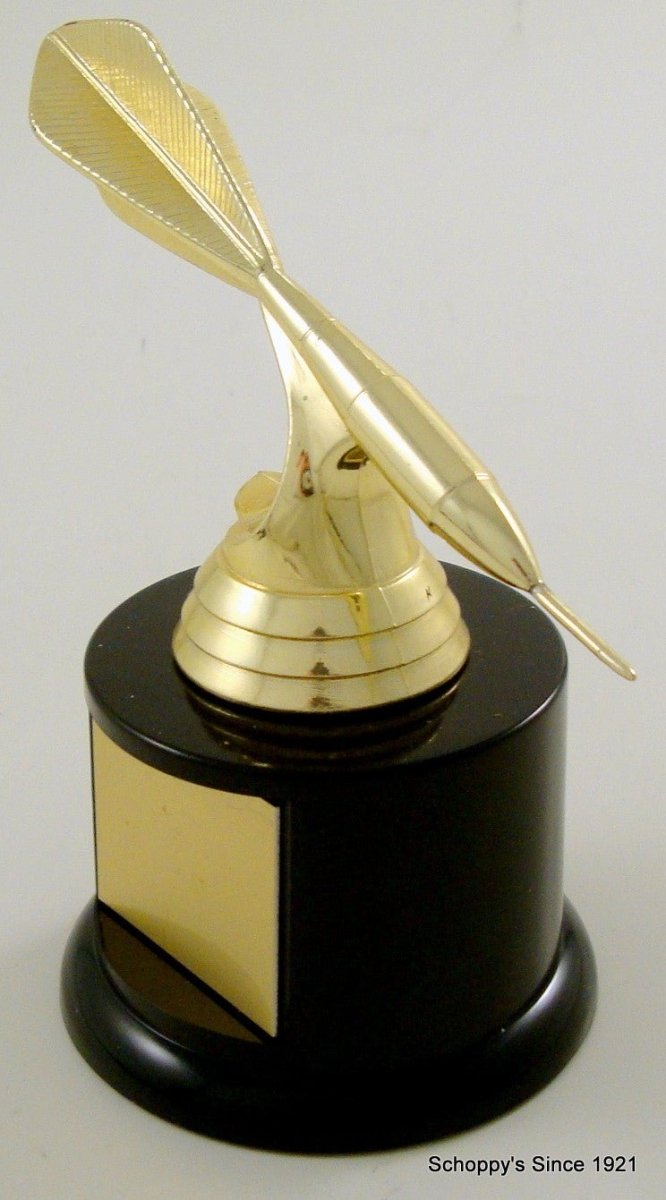 Dart Figure Trophy on Black Round Base - Schoppy's Since 1921