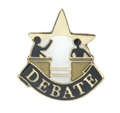 Debate Achievement Lapel Pins - Schoppy's Since 1921