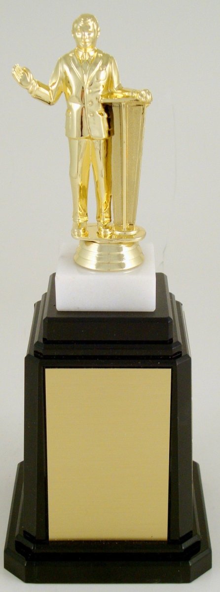 Debate Figure Tower Base Trophy - Schoppy's Since 1921