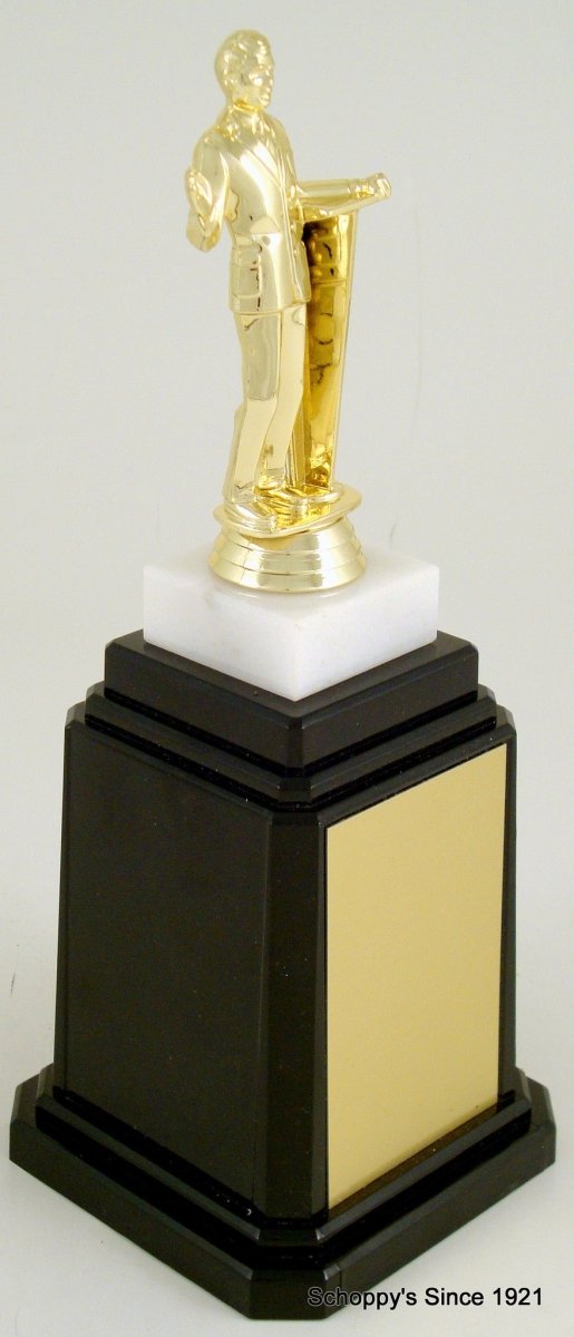 Debate Figure Tower Base Trophy - Schoppy's Since 1921