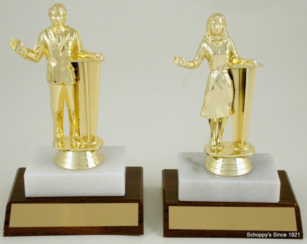 Debate Figure Trophy - Schoppy's Since 1921