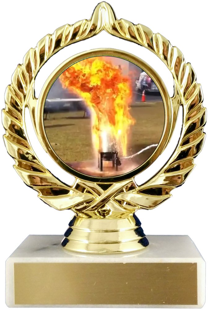 Deep Fried Turkey Logo Trophy - Schoppy's Since 1921