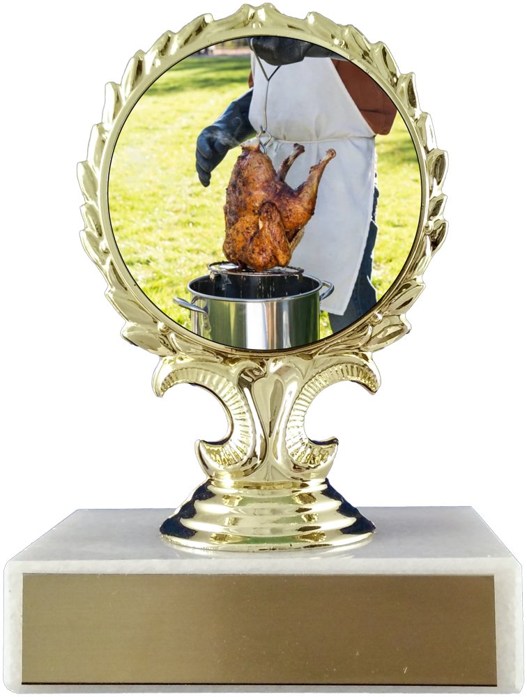 Deep Fried Turkey Logo Trophy - Schoppy's Since 1921