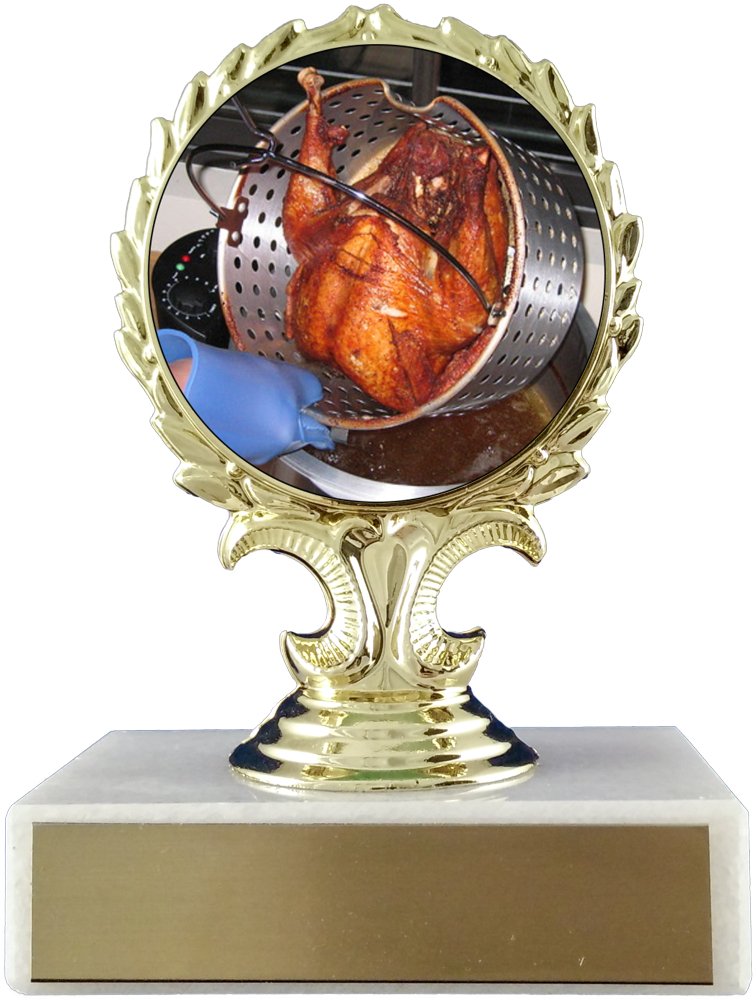 Deep Fried Turkey Logo Trophy - Schoppy's Since 1921