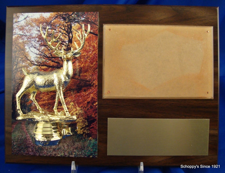 Deer Hunting Photo Plaque - Schoppy's Since 1921