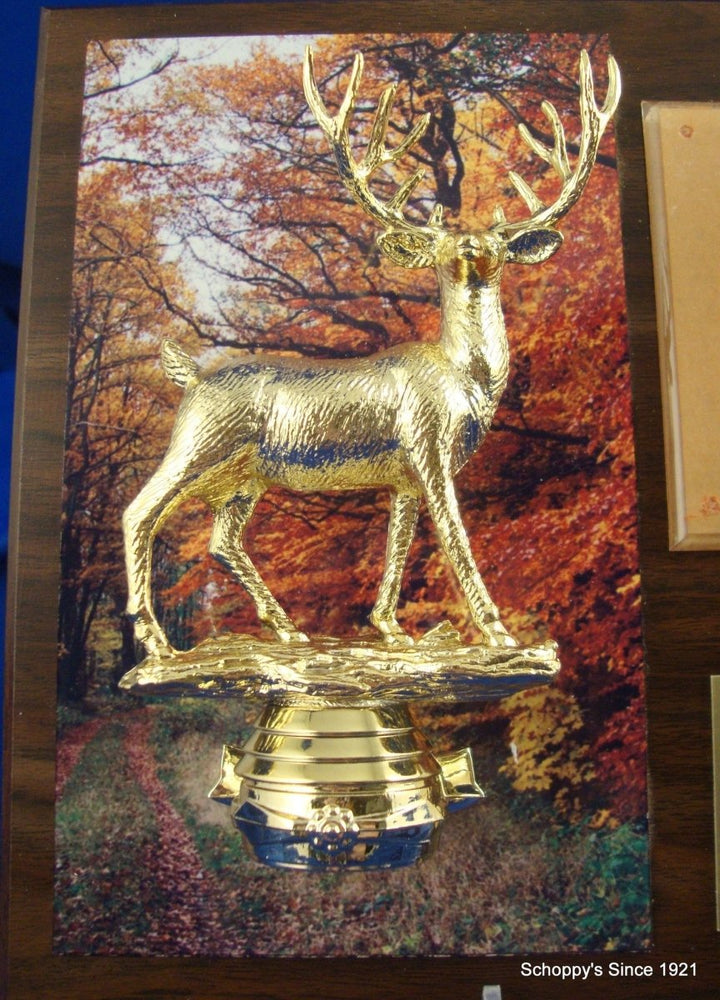 Deer Hunting Photo Plaque - Schoppy's Since 1921