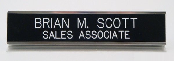 Desk Nameplate - Schoppy's Since 1921