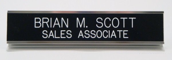 Desk Nameplate - Schoppy's Since 1921