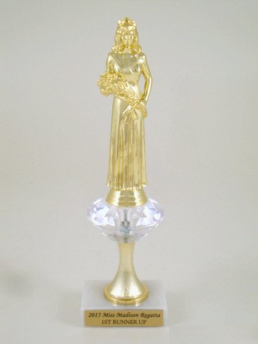 Diamond Riser Beauty Queen Trophy - Schoppy's Since 1921