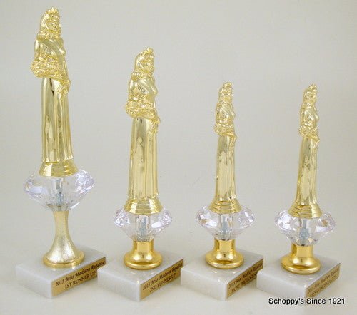 Diamond Riser Beauty Queen Trophy Set - Schoppy's Since 1921