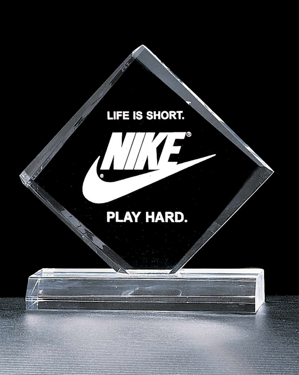 Diamond Series Acrylic Award - Schoppy's Since 1921