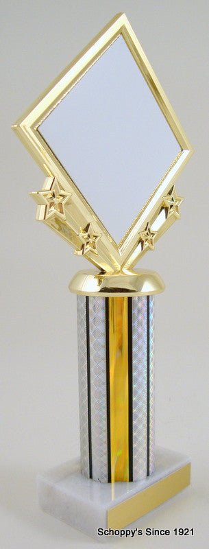 Diamond Star Column Trophy - Schoppy's Since 1921